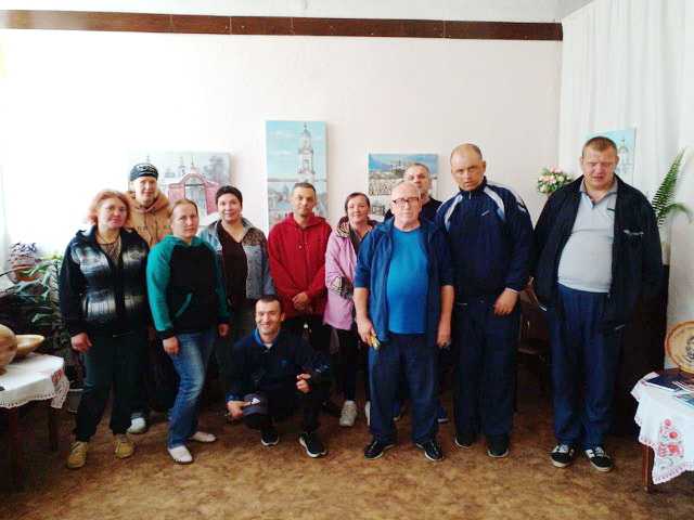 Посещение получателями социальных услуг городского выставочного зала