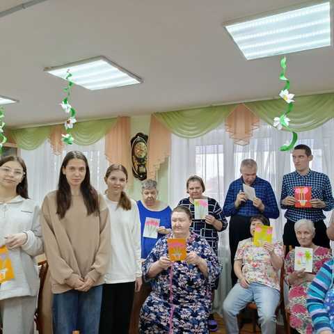 Мастер-класс по  изготовлению праздничной  открытки 