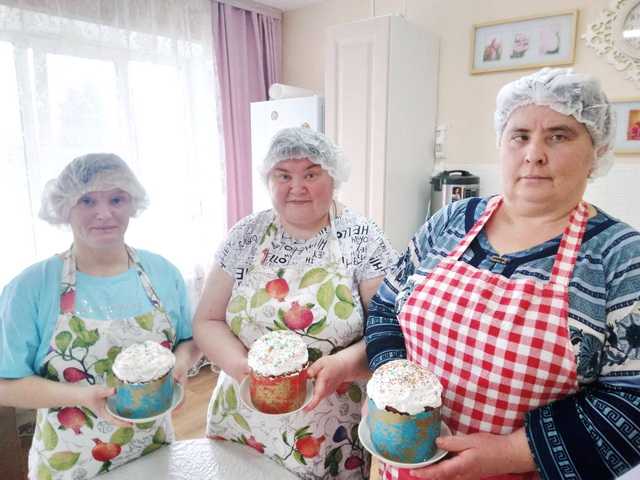 Занятие по социально-бытовой адаптации «Выпечка пасхального кулича»