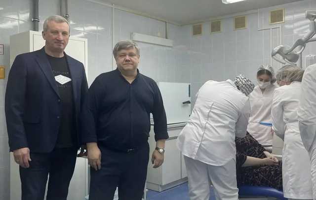 Очередной визит сотрудников стоматологии